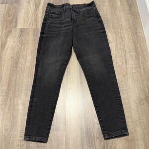Express Charcoal/Black Denim Skinny Jeans Size 4S